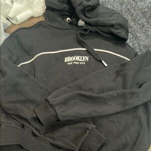 Brooklyn New York City Black Hoodie